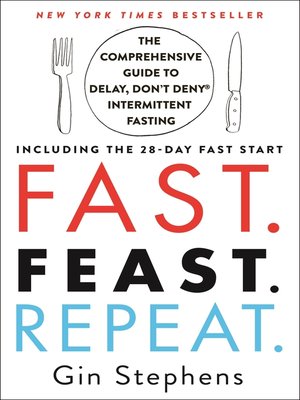 cover image of Fast. Feast. Repeat.: the Comprehensive Guide to Delay, Don't Deny&#174; Intermittent Fasting—Including the 28-Day FAST Start